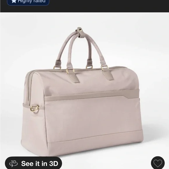 Signature Weekender Bag Taupe - Picture 3 of 3